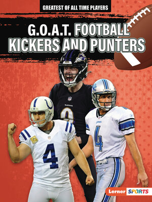 cover image of G.O.A.T. Football Kickers and Punters